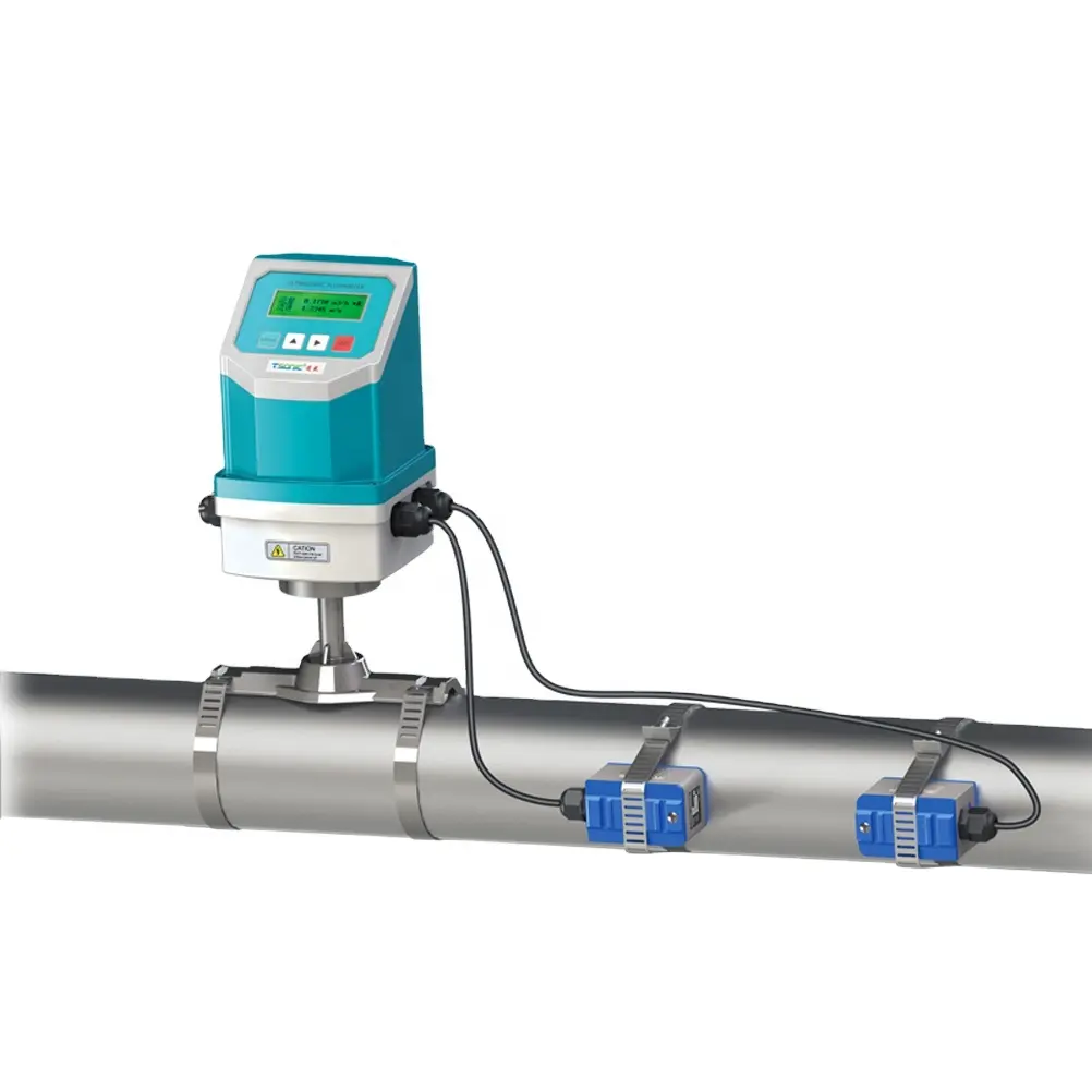 GUF120A-I Clamp น้ำมันดีเซลการใช้ ultrasonic flow meter