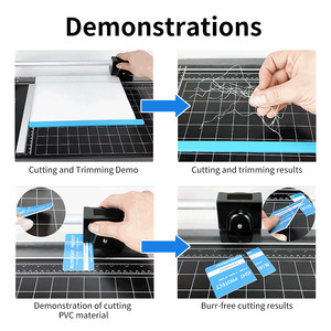 Hassas konumlandırma OCA SCA tutkal kesme makinesi manuel giyotin kağıt kesici cep telefonları için kağıt kesme makinesi kesme makinesi - Product Image 5
