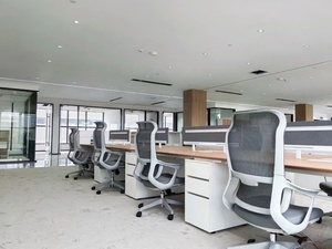 High Quality Office Furniture Mid Back Ergonomic Mesh Chair <strong>Double</strong> Back Chair With Adjust Function Armrest Free Sample Shipping - Product Image 2