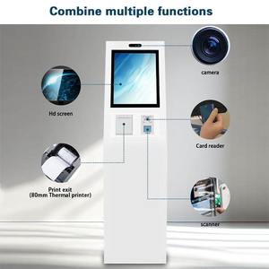 Hot Selling 17 19 Inch Wachtrij Kiosk Nummer Bellen 2d Scanner Multifunctionele <span class=keywords><strong>Machine</strong></span> Voor Kliniek Apotheek Inclusief Barcode Lezer - Product Image 4