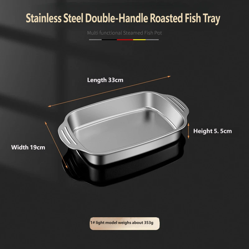 Plateau à poisson pour grill - Style léger - Petit : 33 cm