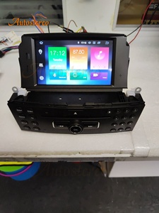Android 11 araba GPS navigasyon DVD OYNATICI MERCEDES BENZ C sınıfı için C180/C200/C230 araba otomobil radyosu çalar Stereo kafa ünitesi DSP IPS - Product Image 4