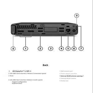 Hp MP9 G4 Mini PC için I3 I5 I7 I9 High-end iş ofis masaüstü bilgisayar ana bilgisayar - Product Image 2