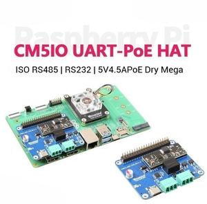 <strong>Raspberry</strong> <strong>Pi</strong> CM5IO Development Board with UART POE Ethernet HAT ISO RS485/RS232