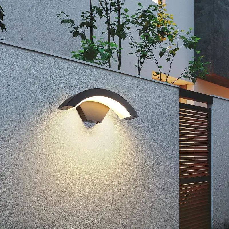 wall bracket light outdoor villa garden waterproof cylinder led lamps corridor wall light fixture