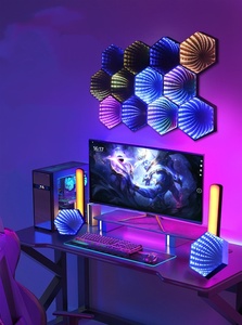 RGB uzaktan kumanda ses aktive müzikli ışık ile yaratıcı dekoratif aydınlatma - Product Image 5