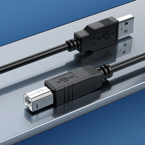 Pure Copper <strong>USB</strong> a to <strong>USB</strong> B <strong>Printer</strong> Cable for <strong>Computer</strong> PVC Jacket and Foil Shielding for <strong>Connecting</strong> Scanner - Product Image 4