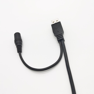 ที่ชาร์จแบบกำหนดเองซีรีย์พาวเวอร์แยกชายประเภทต่อ DC 1ถึง2 USB A ตัวแยกสาย USB - Product Image 4