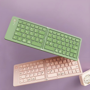 67 Keys <strong>Mini</strong> Folding <strong>Bluetooth</strong> <strong>Keyboard</strong> Tablet Wireless Phone Laptop Office Universal Portable Small Ultrathin <strong>Keyboard</strong>