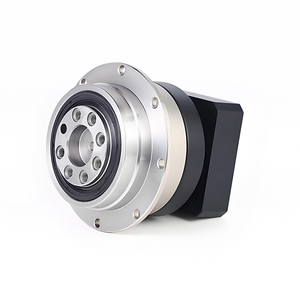 Cho động cơ servo mặt bích đầu ra hộp số giảm tốc hành tinh 2 tỷ lệ giai đoạn 3:1 đến 100:1 cho trục đầu vào động cơ servo 90mm 750W 19mm - Product Image 1