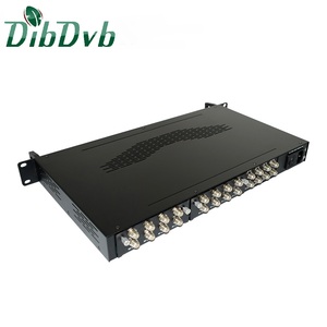 Proyecto de TV por cable de IP y entradas de RF a modulador Dvb-c con codificación multiplexora