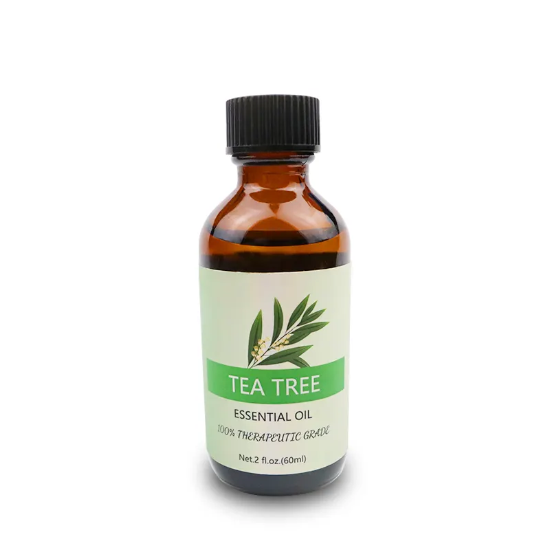 60ml di Tea tree Olio Essenziale-100% Puro e Naturale Premium Grado Terapeutico con olio essenziale di Tea tree