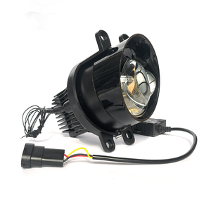 ไฟตัดหมอก LED สามสีความสว่างสูง6000K สำหรับรถยนต์ทั่วไป24V 12V - Product Image 1