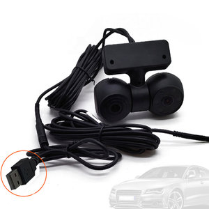 המפעל הסיטונאי H-101 עדשה כפולה Dashcam 1080p hd מצלמת אוטובוס מצלמה בלילה ראייה 360 מעלות קטנה מצלמת מקף מיני USB למכוניות