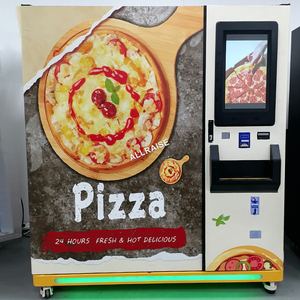 全自動コンベヤーピザオーブン焼き機製造機食品ピザ自動包装機ピザ自動販売