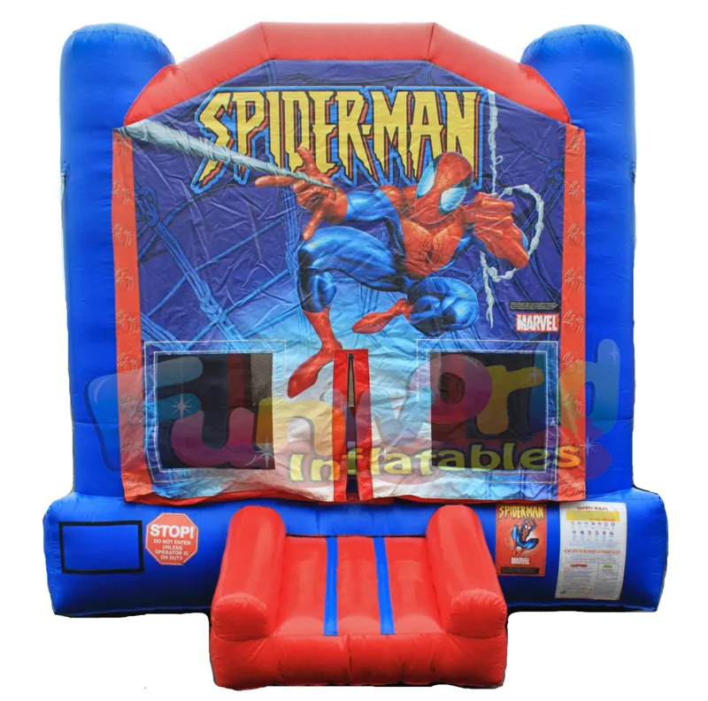 Juegos infantiles inflables spiderman casa inflable castillo hinchable de spiderman