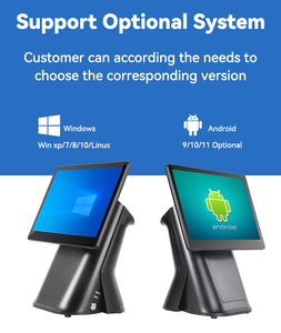 POSシステムデスクトップハードウェアマシン小売POSシステムLinuxAndroidオールインワンキャッシュレジスターPOSシステム - Product Image 2