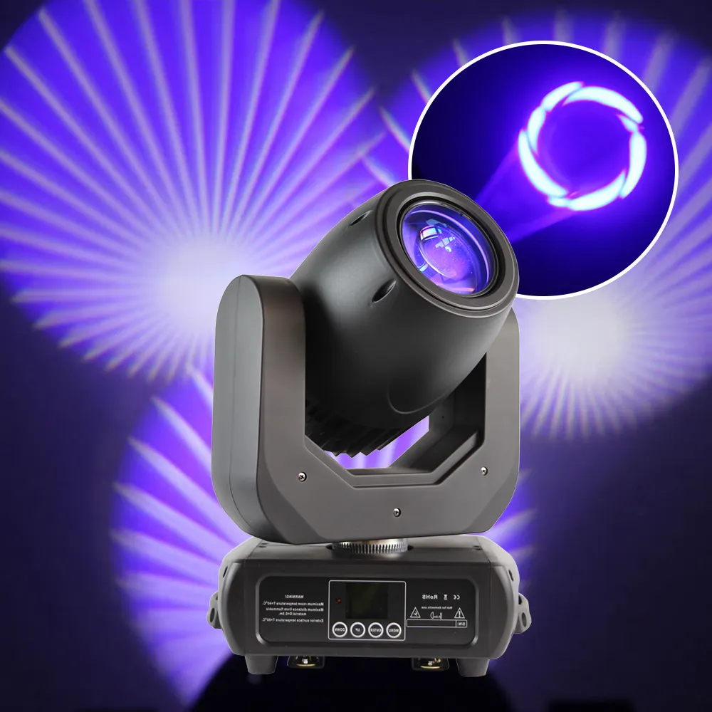 Acclarent Beleuchtung Spot 150w Pocket Scan Gobo-Effekt Diso beleuchtung LED Moving Head Wash Bühnen licht für Live-Übertragung