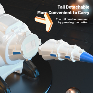 2.4g konuşmak interaktif ses ışık uzaktan kumanda yürüyüş Led Rc dinozor Robot oyuncak sallamak kafa ve kuyruk fonksiyonu ile - Product Image 4