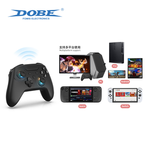 DOBE Factory 2.4G BluetoothワイヤレスUSB to Type-cコントローラーゲームパッド任天堂スイッチスチームデッキPS3 PC用ゲームアクセサリー - Product Image 3