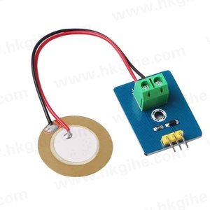 アナログドラムシミュレーションピエゾセラミックピエゾ振動センサーモジュール3.3V/5V DIYキット用 - Product Image 1