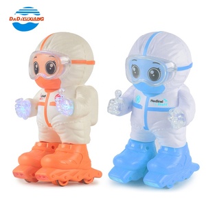 แบตเตอรี่ดำเนินการเต้นรำพลาสติกหมอหุ่นยนต์ของเล่นเพื่อการศึกษา Toy_Robot - Product Image 3