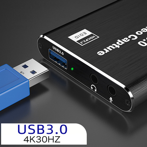 HD 1080P 4K 30HZ HDMI Video yakalama kartı HDMI USB 3.0 kayıt ses Video canlı akışı için yakalama kartı - Product Image 4