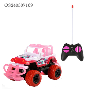 QS高品質の女の子1:43スケールR/Cモデル車のおもちゃ2色プラスチックミニリモートコントロールシミュレーション車両のおもちゃライト付き - Product Image 2