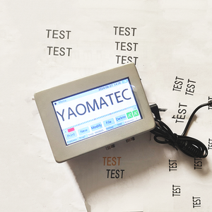 Yaomatec 2025 טוב חדש למכור 4.3 הזרקת דיו אינץ 'הדפסה קוד תאריך אוטומטי באינטרנט tij
