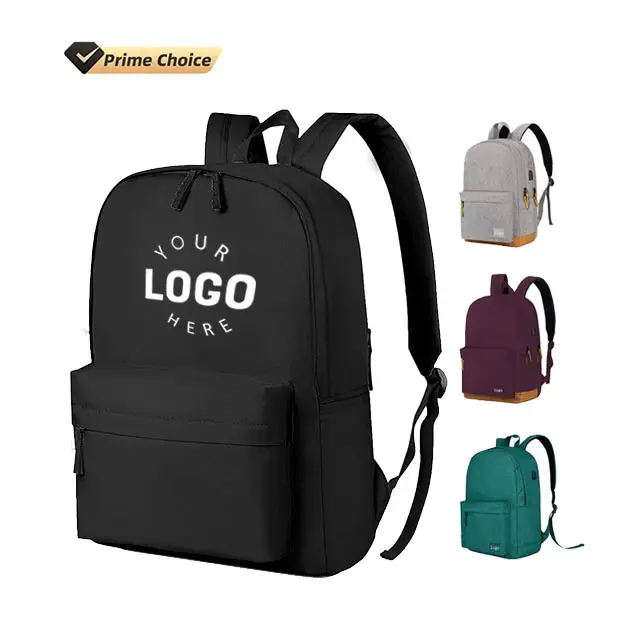 Mochila de escritório personalizada BSCI, mochila escolar de nylon para homens, mochila para laptop e escritório, ideal para trabalho e negócios