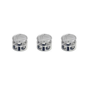 Garment Pig Nose <strong>Elastic</strong> Zinc Alloy Drawstring Rope Stopper Toggle Metal Multiple Spring Cord Lock for <strong>String</strong> - Product Image 5