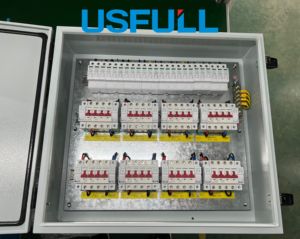 USFULL最高評価PVコンバイナーボックス8 IN 8 OUT 5kW 10kW6弦ソーラージャンクションキャビネット1000VIP65防水4入力4出力 - Product Image 3