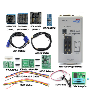 Rogrammer-herramienta de programación universal, programador original con 16 adaptadores + adaptador de 1,8 V + clip de prueba + cable + 16 adaptadores BIOS - Product Image 5