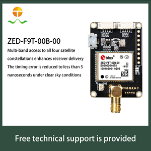 ublox ZED-F9T-00B-00 RTK全球导航卫星系统/全球定位系统接收器板带全球定位系统模块天线的通用串行总线开发板 - Product Image 2