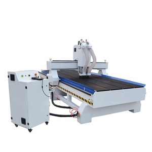 Profesional 1300*2500mm Mach3 3 ejes 4 ejes Cnc Router máquina de trabajo de madera Cnc Router 1325T2 cilindro de aire ATC enrutador de madera - Product Image 5