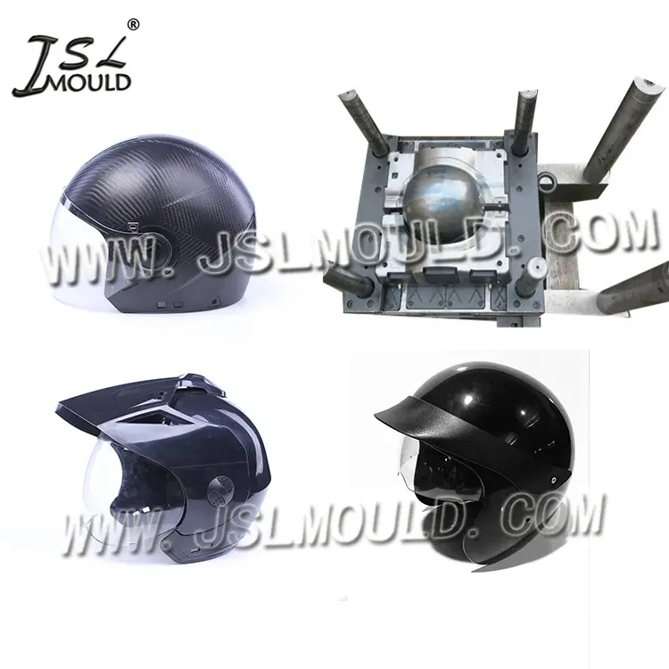 Chất lượng JSL thiết kế mới nửa mặt xe máy Mũ bảo hiểm khuôn ép nhựa