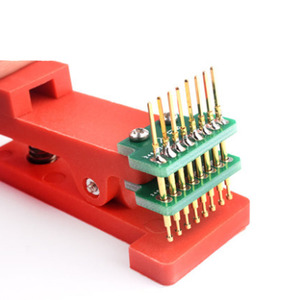 Test rack PCB clip sonda download programma programmazione ago a molla bruciante 2.54 spazio tra 3-10P - Product Image 2