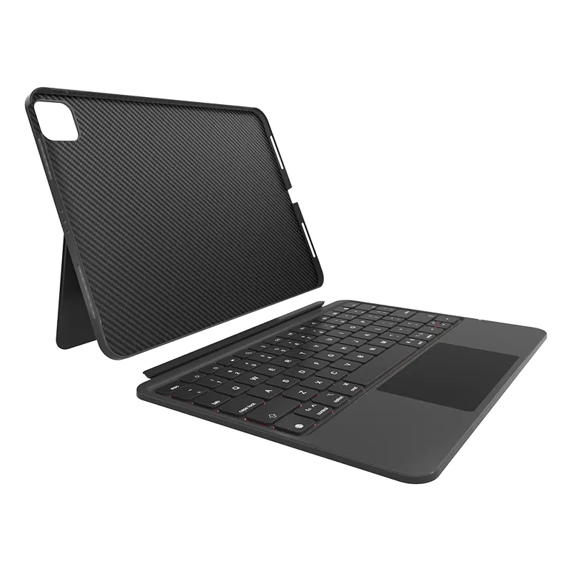 Arkadan aydınlatmalı Trackpad ile taşınabilir kablosuz Bluetooth mobil klavye durumda Ipad hava 4 için 5 Pro 20 18 21 22 10.9 11 12.9 inç kapak