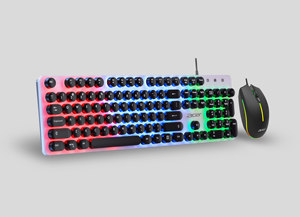エイサーレトロキーボードインストルメントキーボードゲーミングキーボードマウスコンボ - Product Image 5