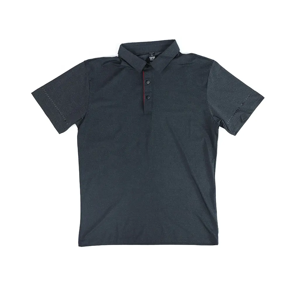 Short Sleeve Plain Polo Shirts High Quality Men Polyester Sports Polo Shirts Custom Logo