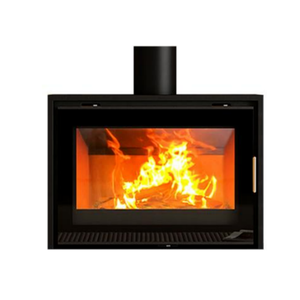 เตาผิงเหล็กหล่อดีไซน์คลาสสิกเตาเผาไม้อิสระแบบทันสมัยเครื่องทำความร้อนในบ้านติดทนนานสำหรับวิลล่าฟืน - Product Image 5