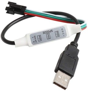 SP002E 3Key Controller Pixel LED 600 Pixel Dimmer controllo DC5-24V USB per WS2811 WS2812 indirizzabile barra di colore da sogno - Product Image 2