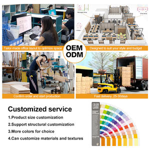 Meja Komputer Kayu Desain Modern Mewah untuk Rapat Penting, Kerja, dan Kantor Eksekutif - Product Image 6