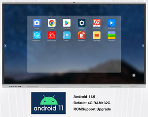 <strong>Portable</strong> 65 Inch Dual OS Anti-Glare Interactive Whiteboard With Multi-Touch LCD Screen and <strong>HDMI</strong> <strong>Input</strong> 75 Inch Size Option - Product Image 5