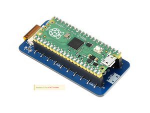 2.13 นิ้ว E-Paper E-Ink โมดูลจอแสดงผล (B) สําหรับ Raspberry Pi Pico, 250x122, สีแดง / สีดํา / สีขาว, SPI - Product Image 2