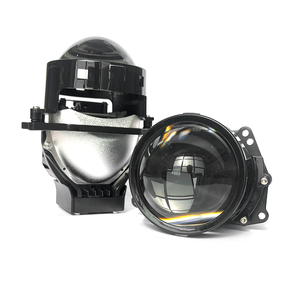 工場アウディA4ハイパワー65W Bi LEDプロジェクターレンズ3インチDRL 6000K色温度新条件モデル - Product Image 1