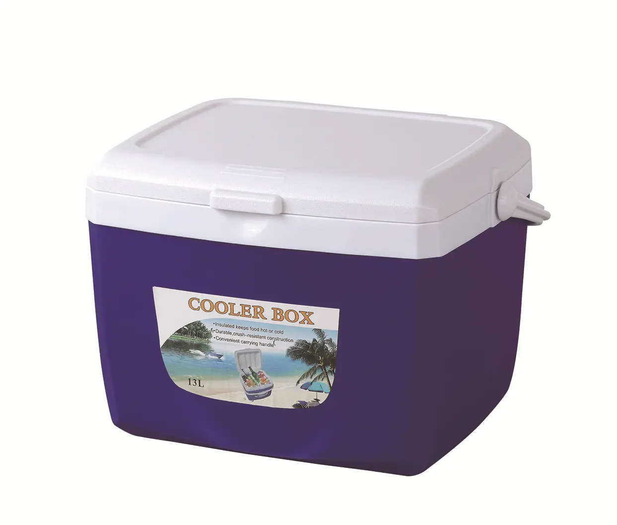 Hot selling portable large capacity 5L 13L 27L 45L plastic ice chest cooler box sets for food, drink, cans, beer