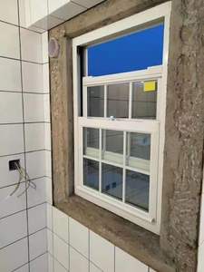 LML su misura stile europeo per la casa con doppi vetri pvc tilt turn porte finestre in alluminio francese con costruito in persiane - Product Image 5