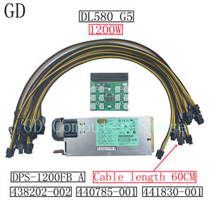 HP DL580 G5 1200W sunucu güç kaynağı DPS-1200FB bir HSTNS-PD11 438202-002 440785-001 441830-001 PSU % 100% test - Product Image 2