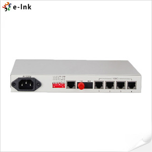 Rack Mount PDH <strong>Multiplexer</strong> 4E1 Interface + <strong>1</strong> <strong>Channel</strong> PCM Fiber Single Mode FC - Product Image 3